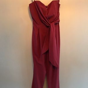 Burgundy Jumpsuit
